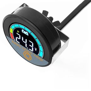 1 قطعة 5918 DC7-100V الفولتميتر الرقمي الدائري مقاوم للماء قدرة البطارية رصد جهاز قياس الجهد الكهربائي مؤشر مستوى البطارية العالمي (مضمن) in Kuwait