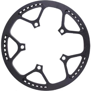 Universal Bike Chainring,52T/54T/56T/58T/60T BCD 130mm Bike Chainring with Chain Guard for 6 to 12 Speed MTB,EBike,Road Bike,City Bike,Folding Bike,Cargo in Kuwait
