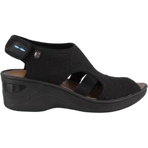 Bzees Women's Dream Sandal, Black Mesh, 5 M US in Kuwait