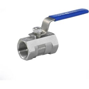 1/2 "1" 1-1/2 "2" الفولاذ المقاوم للصدأ قطعة واحدة الكرة صمام البخار ارتفاع درجة الحرارة لولبة داخلية التبديل صمام المياه 1 قطعة (1-1/4 ") in Kuwait