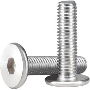 M1.6 M2 M2.5 M3 M4 M5 M6 M8 Hex Hexagon Socket Ultra Thin Flat Wafer Allen Head Screw Bolt A2-70 304 Stainless Steel(3mm,M1.6 (50pcs)) in Saudi Arabia