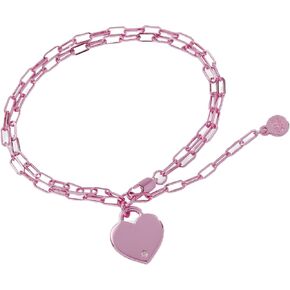 سوار سلسلة مشبك ورق مزدوج من Alex and Ani على شكل قلب in Kuwait