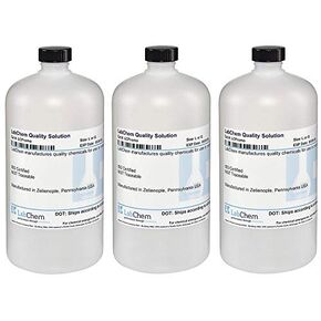 LabChem LC267502 Water Solution, Deionized, 1 L Volume (3-(Pack)) in Kuwait
