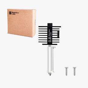 Bamboo LAB Original A1، A1 Mini Hotend Kit مجموعة فوهات من الصلب المقوى لملحقات الطابعة ثلاثية الأبعاد من سلسلة Bambu Lab A1 مجموعة رأس الطباعة الساخنة (0.8 مم) in Kuwait