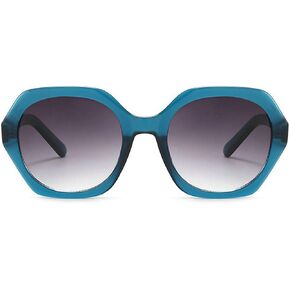 COTIA Fashion Oversized Hexagon Irregular Sunglasses for Men Women Polygon Round Personality Unique Outdoor Sun Glasses in Saudi Arabia