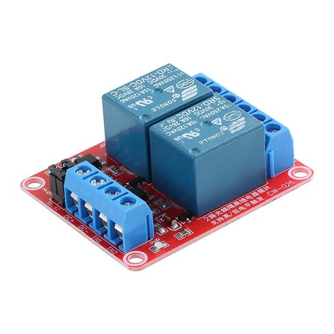 وحدة تتابع بقناتين 12 فولت لمشاريع Arduino، وعزل Optocoupler، ومشغل عالي/منخفض المستوى، ولوحة توسيع in Saudi Arabia