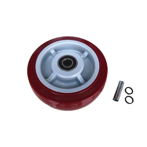 1 piece 6 inch Caster red Medium Heavy Duty Single Wheel Hand Wheel in Saudi Arabia