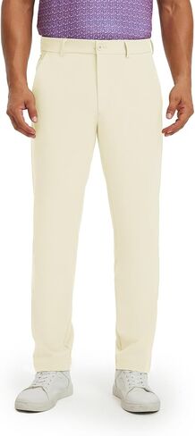 M MAELREG Men's Golf Pants Quick Dry Lightweight 30/32/34 Stretch Work Dress Casual Trousers with 4 Pockets Golf Pants Men in Saudi Arabia