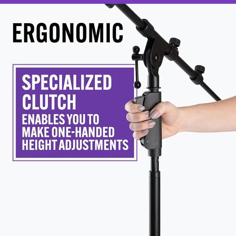 On-Stage MS7550 One-Handed Mic Stand in Saudi Arabia