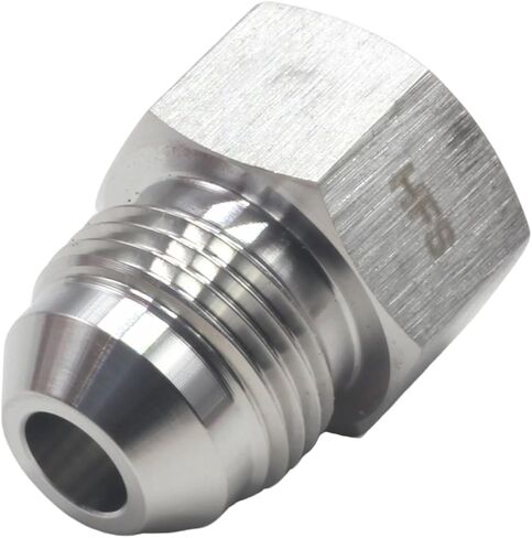 HFS(R) Female JIC 3/8" to Male JIC 1/2" Reducer Adapter Stainless Steel 304 (FJIC 3/8" x MJIC 1/2") in Saudi Arabia