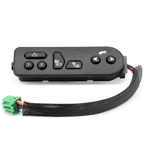 مفتاح سخان المقعد جانب السائق لـ 2003-2007 Chevy Silverado 1500 2500 3500، GMC Sierra 1500 2500 3500 التحكم في السخان الأمامي الأيسر لـ 15116863,15169669,15179137,DS3092,901200,1S11219 in Kuwait