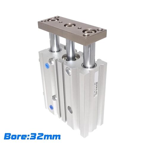 MGPL/MGPM 32 Thin Three-axis Guide Cylinder with a Cylinder Diameter of 32mm and a Precision Guide Rod Stroke of 25-400mm is Optional(75mm Stroke,MGPL32) in Saudi Arabia