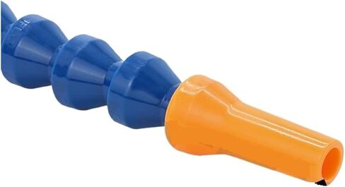 Flexible Oil Coolant Hose 1PC 1/4" Plastic 2 Points Flexible Water Oil Coolant Pipe Hose(Nozzle-2366,600MM-WITHOUT SWITCH) in Kuwait