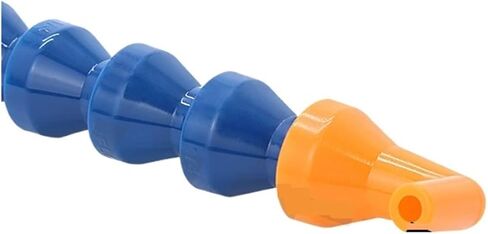 Flexible Oil Coolant Hose 1PC 1/4" Plastic 2 Points Flexible Water Oil Coolant Pipe Hose(Nozzle-2366,600MM-WITHOUT SWITCH) in Kuwait