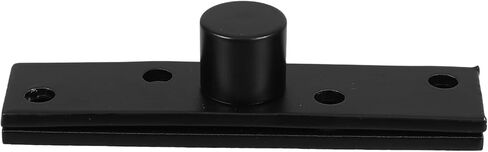 Heavy Duty Stainless 360° Rotating Concealed Door Pivot Hinge, Invisible Central Pivot Shaft for Wood Doors, Matte Black Finish, Commercial and Residential Use in Saudi Arabia