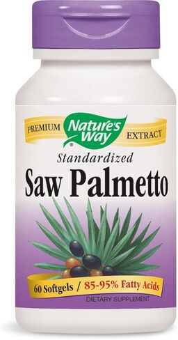 Nature's Way Saw Palmetto Standard Extract، دعم صحة البروستاتا للرجال*، 160 مجم لكل جرعة، 120 كبسولة هلامية (قد تختلف التعبئة) in Saudi Arabia
