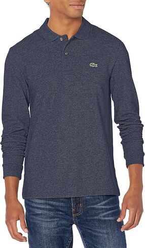 قميص بولو L.12.12 بأكمام طويلة للرجال من Lacoste، مقاس كلاسيكي، مقاس كبير in Kuwait