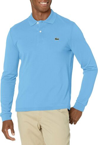 قميص بولو L.12.12 بأكمام طويلة للرجال من Lacoste، مقاس كلاسيكي، مقاس كبير in Kuwait