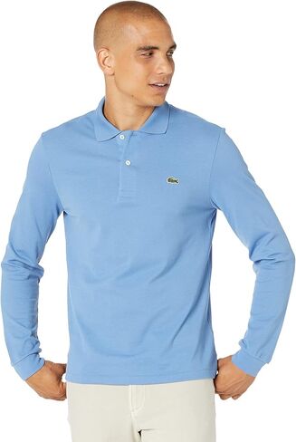 قميص بولو L.12.12 بأكمام طويلة للرجال من Lacoste، مقاس كلاسيكي، مقاس كبير in Kuwait