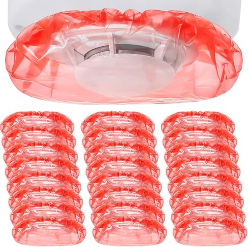 Gueevin 24 Pcs Smoke Detector Cover Smoke Alarm Dust Paint Cover for Home Fire Alarm (Red) in Saudi Arabia