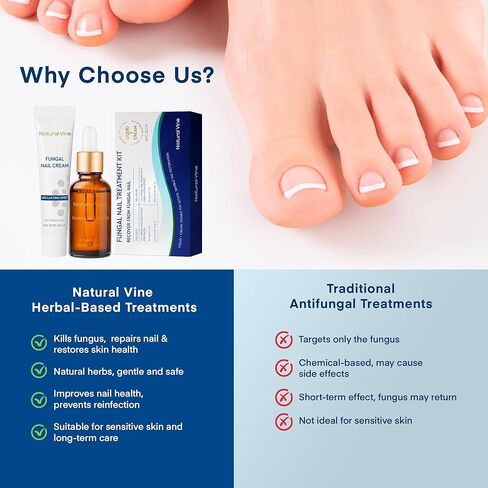 Toenail Fungus Treatment Extra Strength: Nail Fungus Treatment for Toenail and Fingernails - Fungus Nail Treatment Liquid 15ML and Anti-fungal Nail Repair Cream 20g Plant Extract Ingredients in Saudi Arabia