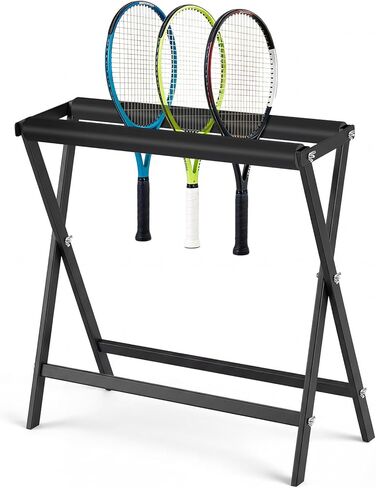 LEIFIDE Tennis Racket Storage Rack Stand Large Capacity Steel Tennis Racket Holder Badminton Racquet Rack Organizer for Schools, Gymnasiums, Playground in Saudi Arabia