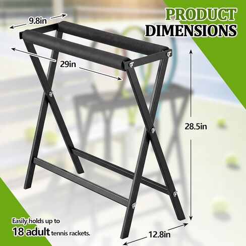 LEIFIDE Tennis Racket Storage Rack Stand Large Capacity Steel Tennis Racket Holder Badminton Racquet Rack Organizer for Schools, Gymnasiums, Playground in Saudi Arabia