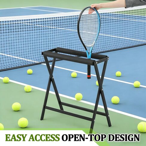 LEIFIDE Tennis Racket Storage Rack Stand Large Capacity Steel Tennis Racket Holder Badminton Racquet Rack Organizer for Schools, Gymnasiums, Playground in Saudi Arabia