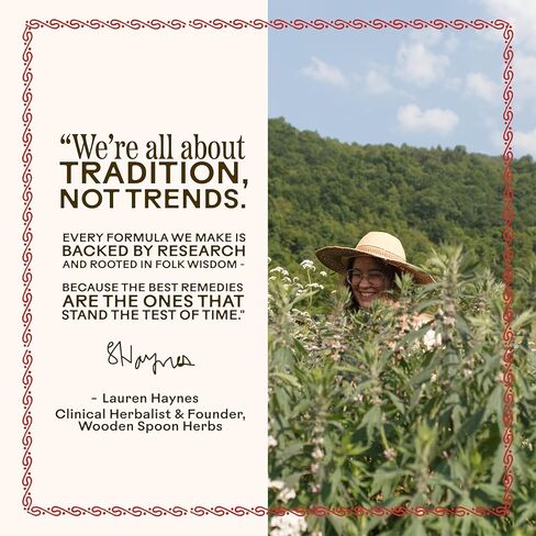 ملعقة خشبية خليط مشروب مسحوق جليسينات المغنيسيوم السحري بالأعشاب (تارت الكرز) | 300 ملغ من المغنيسيوم، 0.5 ملغ من الميلاتونين النباتي | مكمل ليلي مهدئ | مسحوق دعم النوم من إيزي ميكس، نباتي | 3.7 أوقية in Kuwait