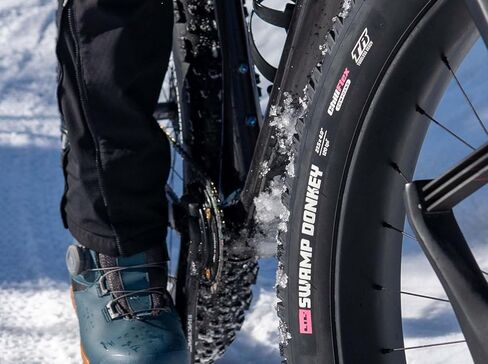 إطار دراجة BILLY FLAMINGO'S BRAND Lil' Swamp Donkey Fat Bike، 27.5 × 4.0، جاهز بدون أنبوب، 120 TPI للدراجات الدهنية in Saudi Arabia