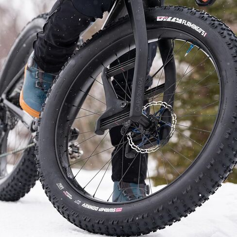 إطار دراجة BILLY FLAMINGO'S BRAND Lil' Swamp Donkey Fat Bike، 27.5 × 4.0، جاهز بدون أنبوب، 120 TPI للدراجات الدهنية in Saudi Arabia