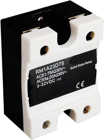 RM1A23D75 2SCR SMD AC مرحل الحالة الصلبة 75A 220V، الإخراج: 24-280VAC الإدخال: 3.3V 5V 12V 24V SSR لوحة توزيع الجهد التتابع in Saudi Arabia