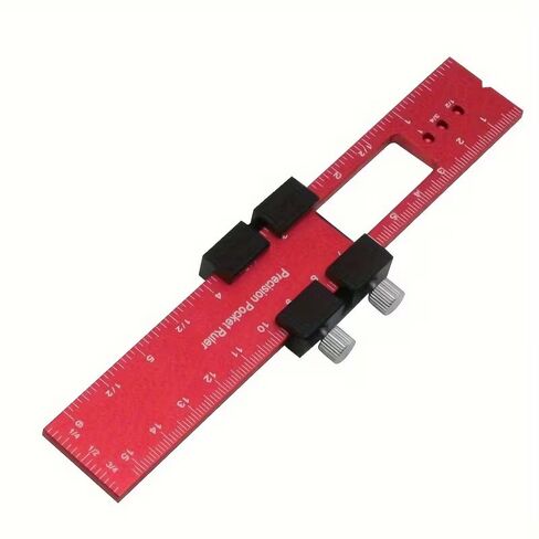 Aluminum Positioning Ruler,16cm Carpenter'S Marking Angle Gauge,Digital Display Measurement Tool,Abrasion Resistant, S in Saudi Arabia