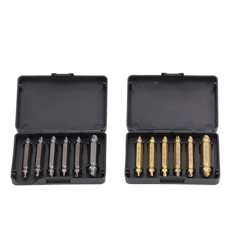 Fafeicy Damaged Screw Extractor Kit Efficiently Removes Stubborn Screws for Professional and DIY Use in Saudi Arabia