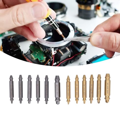 Fafeicy Damaged Screw Extractor Kit Efficiently Removes Stubborn Screws for Professional and DIY Use in Saudi Arabia