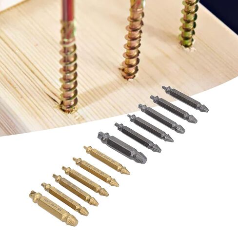 Fafeicy Damaged Screw Extractor Kit Efficiently Removes Stubborn Screws for Professional and DIY Use in Saudi Arabia