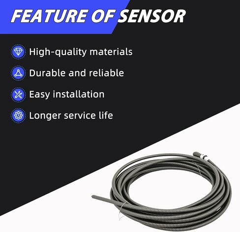 5/16 In x 25 ft Drain Cleaning Cable Replace 62235 Compatible with G2037506 4MY89 4Z661 G1501245 Drain Cleaning Machines in Saudi Arabia
