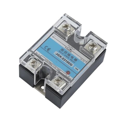 1 قطعة SSR-2540DD 10 إلى 100A تيار مستمر التحكم تتابع الحالة الصلبة المدخلات 3-32VDC الإخراج 5-250VDC/5-110VDC/5-60VDC(JGX-2225DD) in Saudi Arabia