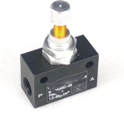 ASC-06 سلسلة هوائية G1/8 "قطر الأنبوب سرعة تدفق الهواء تنظيم صمام الملف اللولبي ASC100-06 in Saudi Arabia