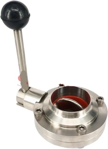 1-1/4" 32mm SS304 Stainless Steel Sanitary Welded Valve in Saudi Arabia