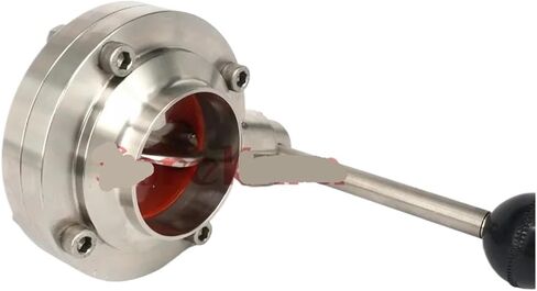 1-1/4" 32mm SS304 Stainless Steel Sanitary Welded Valve in Saudi Arabia
