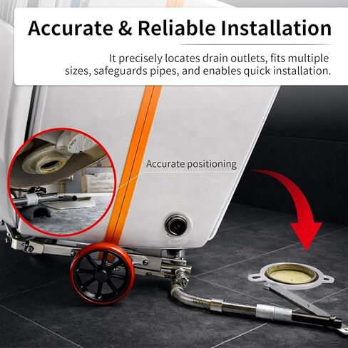 Toilet Lift Cart Jack with Wheels Seat Lifter Tightening Removal Tool Lifting Dolly Tilt for Disabled Use Portable Mobility Aid Positioning Installation Tools for Plumbers Pick up Device in Saudi Arabia