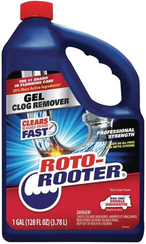 Roto Rooter Gel Clog Remover 1 gal. - Case of: 4;4 in Saudi Arabia