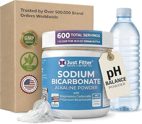 مسحوق بيكربونات الصوديوم يدعم توازن درجة الحموضة - تركيبة بيكربونات البوتاسيوم بطيئة الإطلاق لامتصاص أفضل - يساعد مسحوق بيكربونات البوتاسيوم على تقليل حمض الجسم - مكمل بيكربوناتو دي سوديو in Kuwait