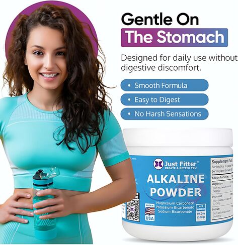 مسحوق بيكربونات الصوديوم يدعم توازن درجة الحموضة - تركيبة بيكربونات البوتاسيوم بطيئة الإطلاق لامتصاص أفضل - يساعد مسحوق بيكربونات البوتاسيوم على تقليل حمض الجسم - مكمل بيكربوناتو دي سوديو in Kuwait