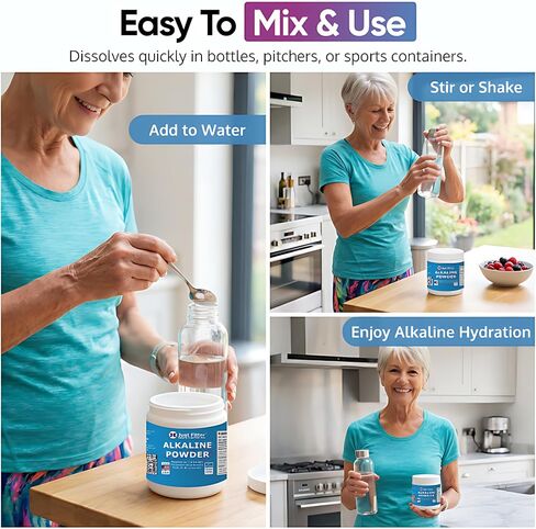 مسحوق بيكربونات الصوديوم يدعم توازن درجة الحموضة - تركيبة بيكربونات البوتاسيوم بطيئة الإطلاق لامتصاص أفضل - يساعد مسحوق بيكربونات البوتاسيوم على تقليل حمض الجسم - مكمل بيكربوناتو دي سوديو in Kuwait