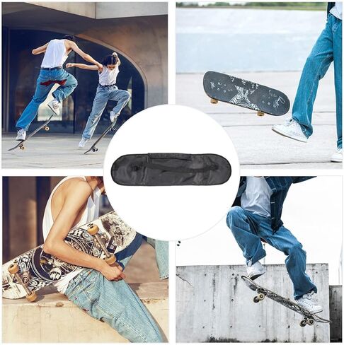 حقيبة كتف من Holibanna لحمل لوح التزلج بطول 80 سم، حقيبة ظهر رياضية متينة لحملها في الهواء الطلق لعشاق التزلج in Kuwait