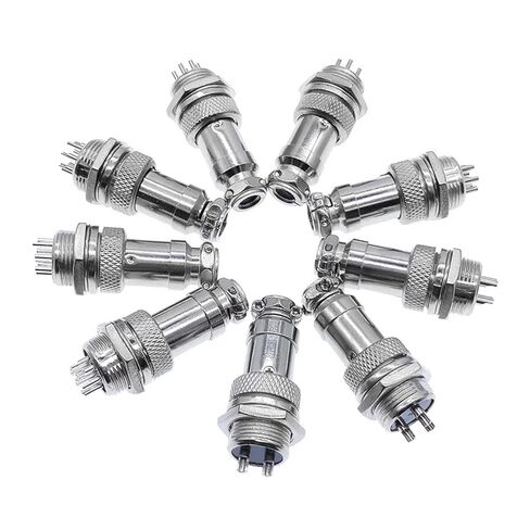 GX16*10PCS Cable Connector 5/8" 2Pin3pin4pin 5pin6pin7pin8pin9pin10pin Female Socket Connectors(10PIN socket10PCS) in Saudi Arabia