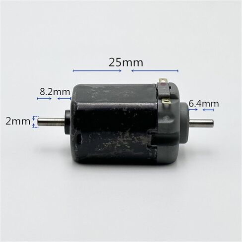 5-القطب الدوار المزدوج رمح صغير 130 موتور تيار مباشر DC12V 18 فولت 24 فولت 21600 دورة في الدقيقة عالية السرعة محرك مغناطيسي قوي 1 قطعة in Saudi Arabia