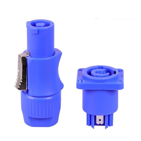 10Pcs 3Pins Powerconnector Male Plug+Female Chassis Panel Mount 250V 20A Type A NAC3FCA+NAC3MPA-1 Light AC Power Connector(5xM 5xF-01) in Saudi Arabia